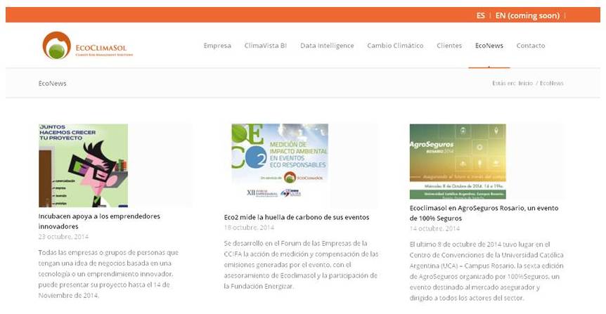 Pagina Ecoclimasol